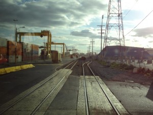 A broad view of the Port's property.